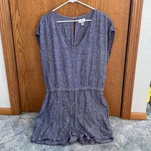 Denim looking old navy romper